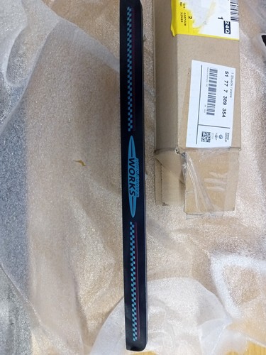 Genuine mini jcw side skirt - genuine,